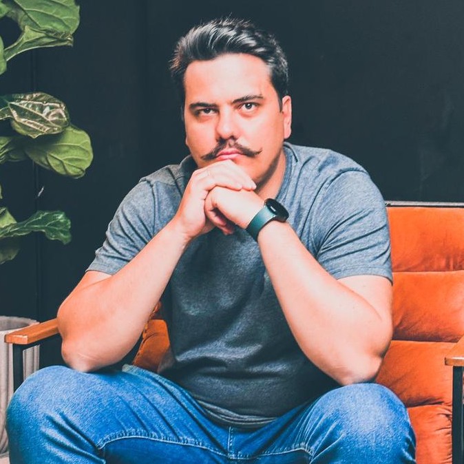 Palestrante Danilo com foto de perfil